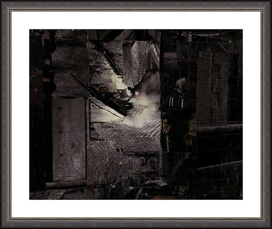 Wall Frame Espresso, Matted - Shining Eagle is Released by Fr. Bob Gilroy, SJ - Trinity Stores