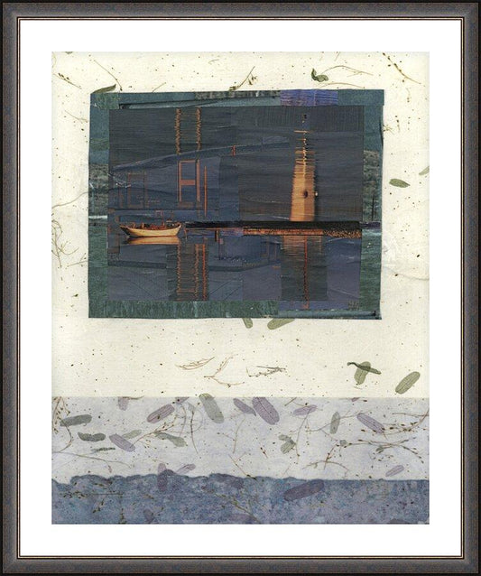Wall Frame Espresso, Matted - Water Reflections by Fr. Bob Gilroy, SJ - Trinity Stores