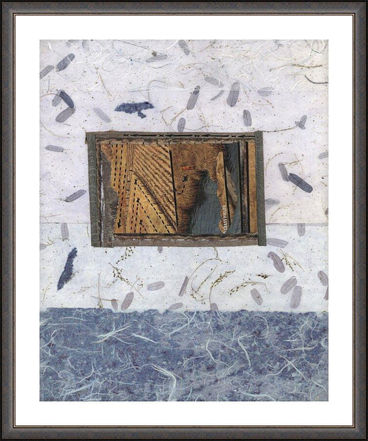 Wall Frame Espresso, Matted - Window Over Water by Fr. Bob Gilroy, SJ - Trinity Stores