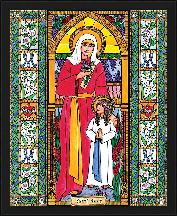 Wall Frame Black - St. Anne by Brenda Nippert - Trinity Stores