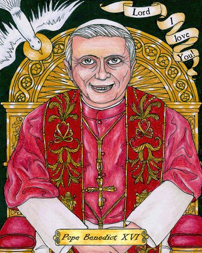 Acrylic Print - Benedict XVI by Brenda Nippert - Trinity Stores