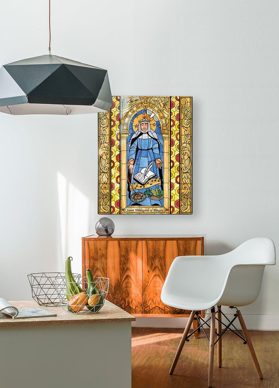Acrylic Print - St. Hildegard of Bingen by Brenda Nippert - Trinity Stores
