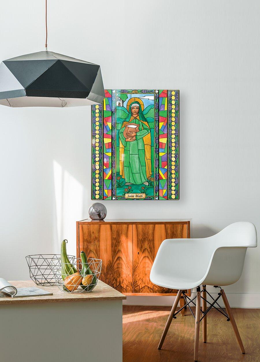 Metal Print - St. Blath by Brenda Nippert - Trinity Stores