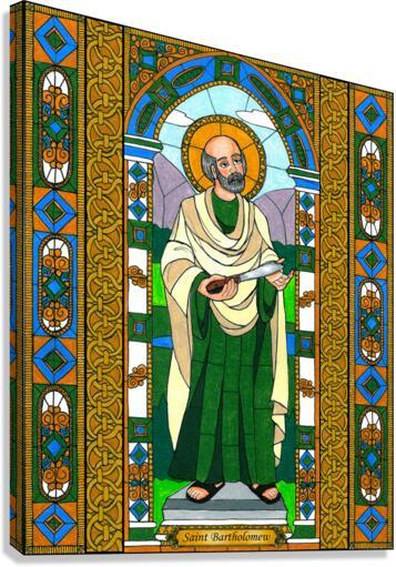 Canvas Print - St. Bartholomew by Brenda Nippert - Trinity Stores