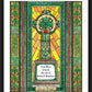 Wall Frame Black, Matted - Celtic Cross by Brenda Nippert - Trinity Stores