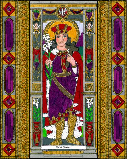 Acrylic Print - St. Casimir by Brenda Nippert - Trinity Stores