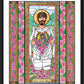 Wall Frame Black, Matted - St. Juan Diego by Brenda Nippert - Trinity Stores