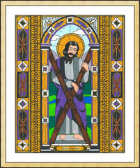 Wall Frame Gold - St. Andrew by B. Nippert