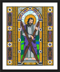 Wall Frame Black - St. Andrew by B. Nippert