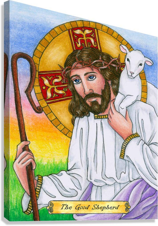 Canvas Print - Good Shepherd  by Brenda Nippert - Trinity Stores