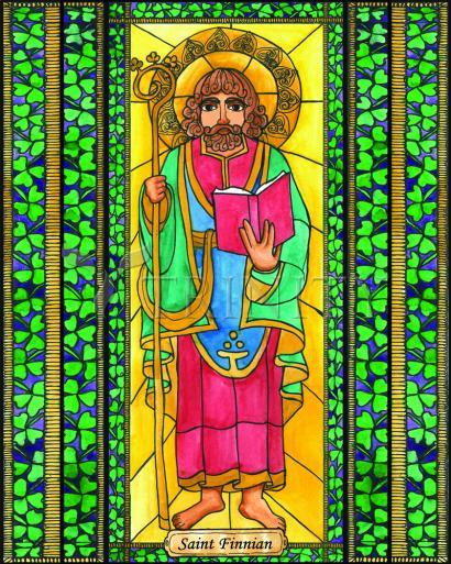 Canvas Print - St. Finnian by Brenda Nippert - Trinity Stores
