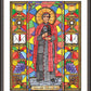 Wall Frame Espresso, Matted - Ven. Fulton Sheen by Brenda Nippert - Trinity Stores
