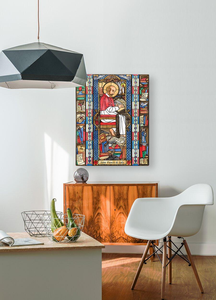 Metal Print - St. Francis de Sales by Brenda Nippert - Trinity Stores