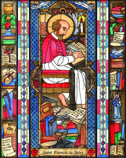 Acrylic Print - St. Francis de Sales by Brenda Nippert - Trinity Stores