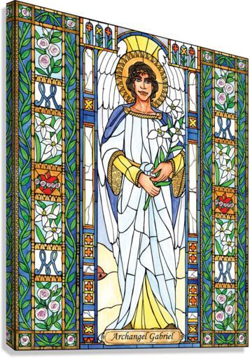 Canvas Print - St. Gabriel Archangel by Brenda Nippert - Trinity Stores