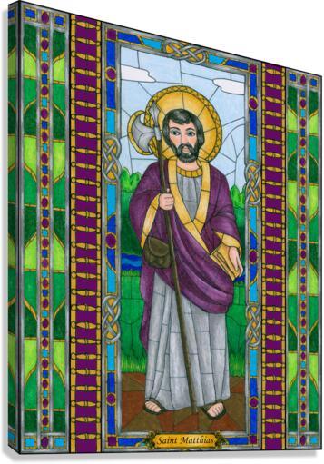Canvas Print - St. Matthias the Apostle by Brenda Nippert - Trinity Stores