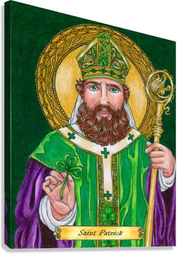 Canvas Print - St. Patrick by Brenda Nippert - Trinity Stores