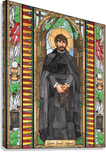 Canvas Print - St. Isaac Jogues by Brenda Nippert - Trinity Stores