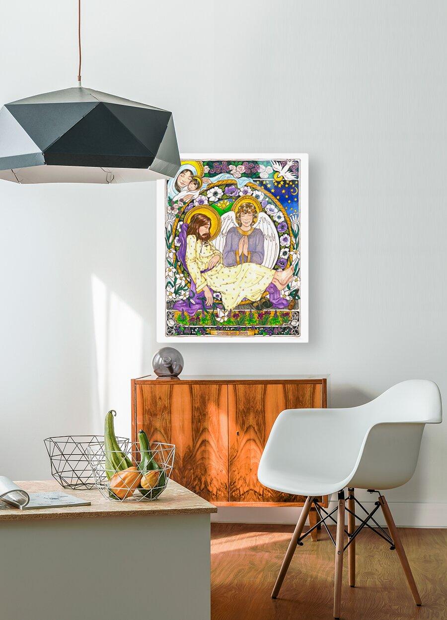 Acrylic Print - St. Joseph Sleeping by Brenda Nippert - Trinity Stores