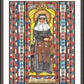 Wall Frame Espresso, Matted - St. Katharine Drexel by Brenda Nippert - Trinity Stores