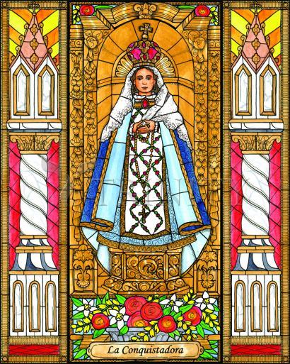 Wall Frame Black, Matted - La Conquistadora by Brenda Nippert - Trinity Stores