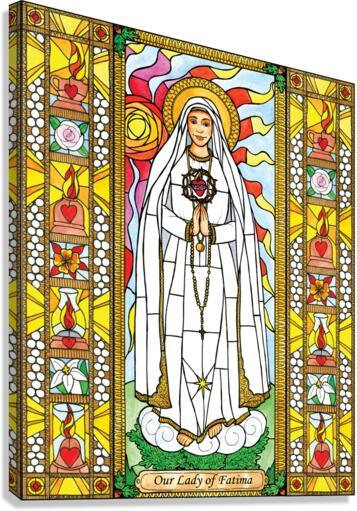 Canvas Print - Our Lady of Fatima by Brenda Nippert - Trinity Stores