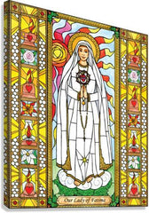 Canvas Print - Our Lady of Fatima by B. Nippert