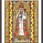 Wall Frame Espresso, Matted - Our Lady of Good Success by Brenda Nippert - Trinity Stores