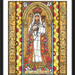 Wall Frame Black, Matted - Our Lady of Good Success by Brenda Nippert - Trinity Stores
