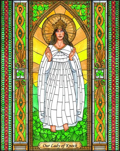 Metal Print - Our Lady of Knock by Brenda Nippert - Trinity Stores