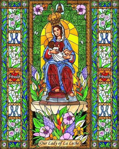 Metal Print - Our Lady of the Milk by Brenda Nippert - Trinity Stores