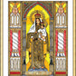 Wall Frame Gold, Matted - Our Lady of Mt. Carmel by Brenda Nippert - Trinity Stores
