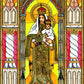 Wall Frame Black, Matted - Our Lady of Mt. Carmel by Brenda Nippert - Trinity Stores