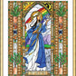 Wall Frame Gold, Matted - Our Lady of Peace by Brenda Nippert - Trinity Stores