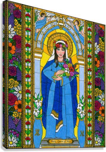Canvas Print - Mary, Queen of May by Brenda Nippert - Trinity Stores