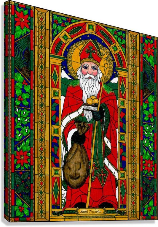 Canvas Print - St. Nicholas by Brenda Nippert - Trinity Stores