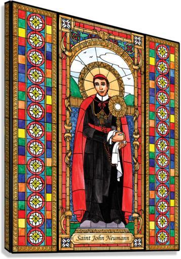 Canvas Print - St. John Neumann by Brenda Nippert - Trinity Stores