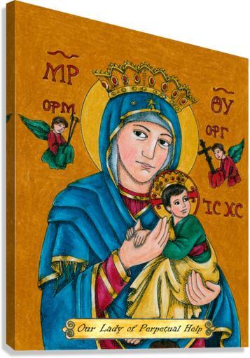 Canvas Print - Our Lady of Perpetual Help by Brenda Nippert - Trinity Stores