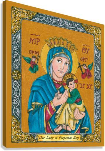Canvas Print - Our Lady of Perpetual Help by Brenda Nippert - Trinity Stores
