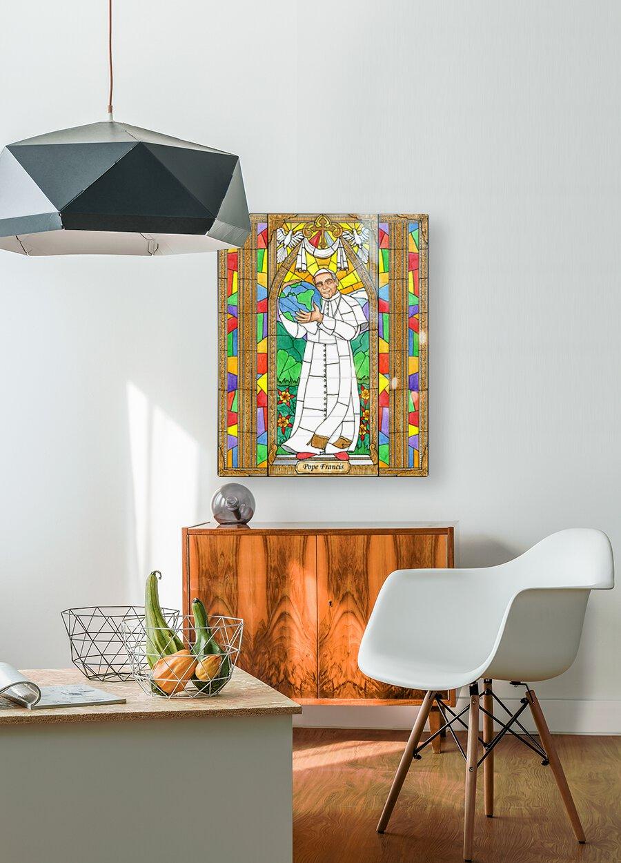Acrylic Print - Pope Francis by Brenda Nippert - Trinity Stores