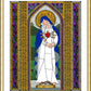 Wall Frame Gold, Matted - Our Lady of Sorrows by Brenda Nippert - Trinity Stores