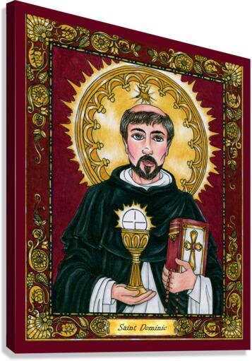 Canvas Print - St. Dominic by Brenda Nippert - Trinity Stores