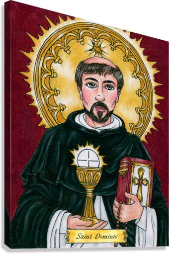 Canvas Print - St. Dominic by Brenda Nippert - Trinity Stores