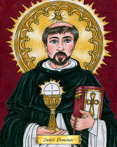 Canvas Print - St. Dominic by Brenda Nippert - Trinity Stores