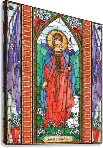 Canvas Print - St. Seraphina by Brenda Nippert - Trinity Stores