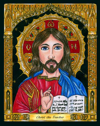 Canvas Print - Christ the Teacher by Brenda Nippert - Trinity Stores