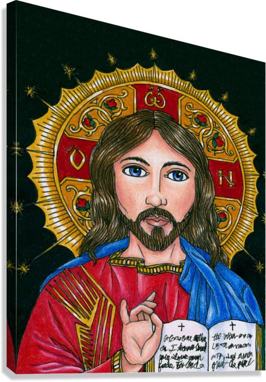 Canvas Print - Christ the Teacher by Brenda Nippert - Trinity Stores