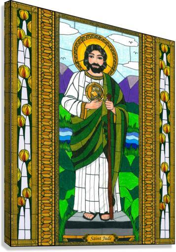 Canvas Print - St. Jude the Apostle by Brenda Nippert - Trinity Stores