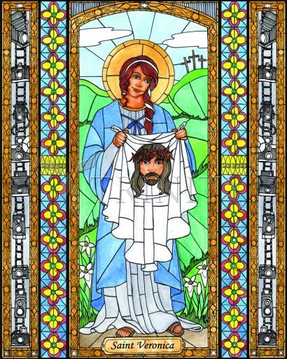 Canvas Print - St. Veronica by Brenda Nippert - Trinity Stores