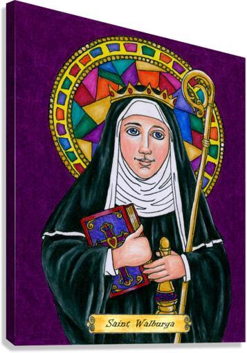 Canvas Print - St. Walburga by Brenda Nippert - Trinity Stores